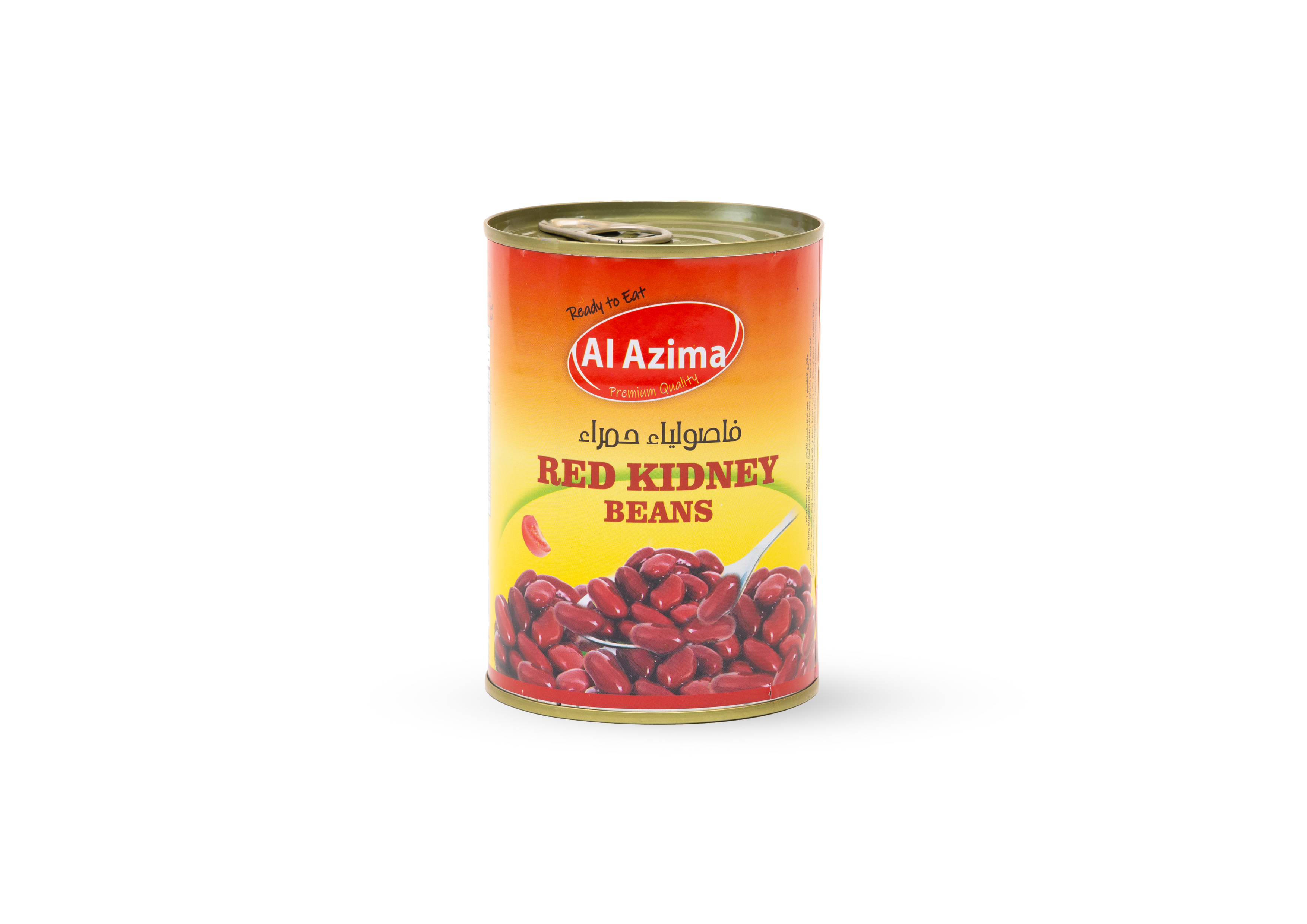 AL AZIMA RED KIDNEY BEANS 24X400GM